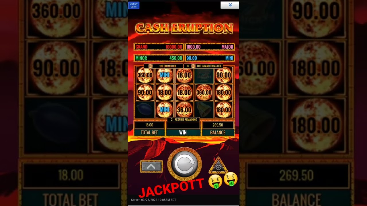 tài xỉu lậu $18 dollar spin on CASH ERUPTION JACKPOT🤑