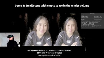 Bringing Instant Neural Graphics Primitives to Immersive Virtual Reality