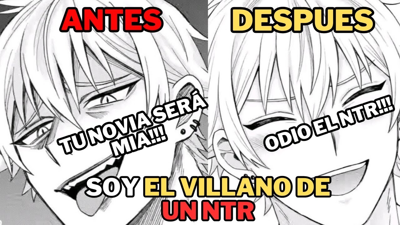 🔥SOY el VILLANO de UN manga NTR😱| Reencarné como el Netoreador de una Historia NTR| manga resumen