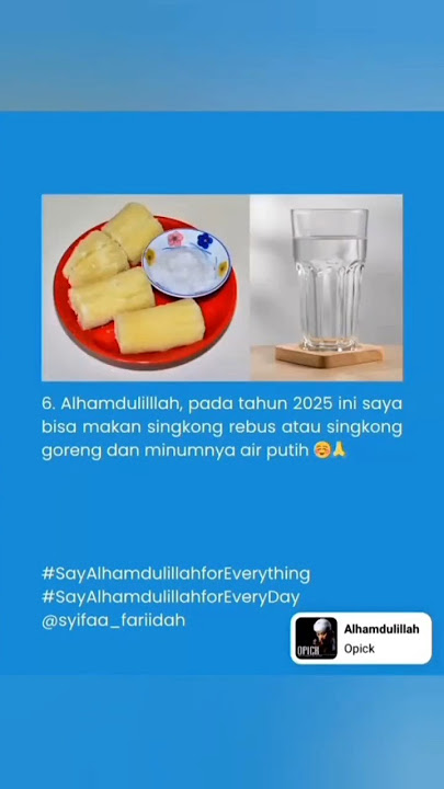 Katakan Alhamdulillah dalam Apapun Kondisi Kita