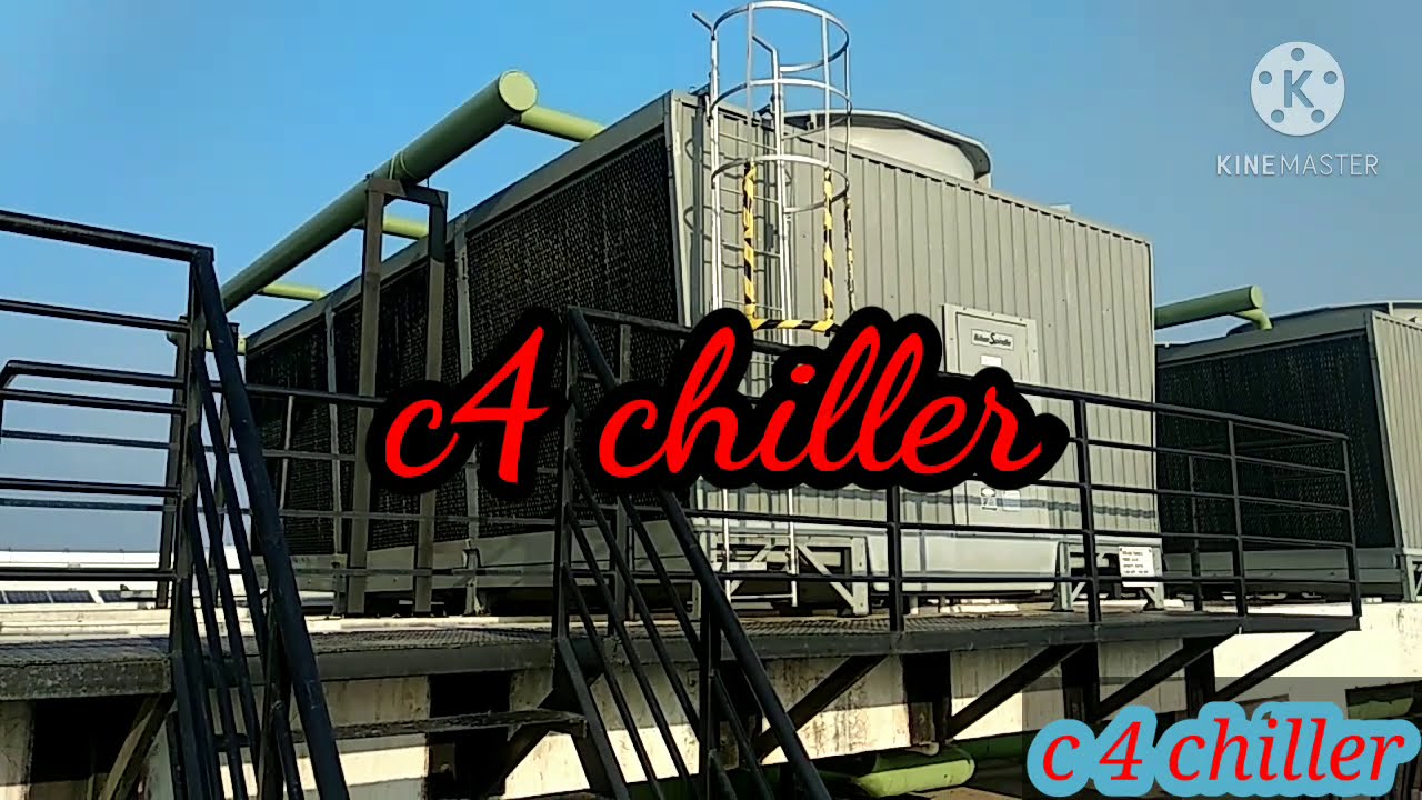 how to cooling tower work in chiller 🤔💫 cooling tower kya hai aor kaise