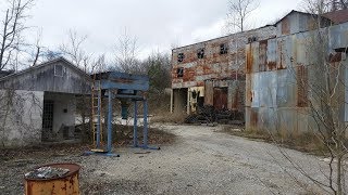 Crystal Mine Exploration: Massive Fluorspar Mill from 1929!