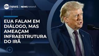 Video eua-falam-em-dialogo-mas-ameacam-infraestrutura-do-ira-news-manha