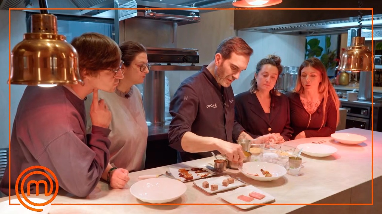 La clase magistral de Mario Sandoval con el atún sorprende a los aspirantes | MasterChef 14