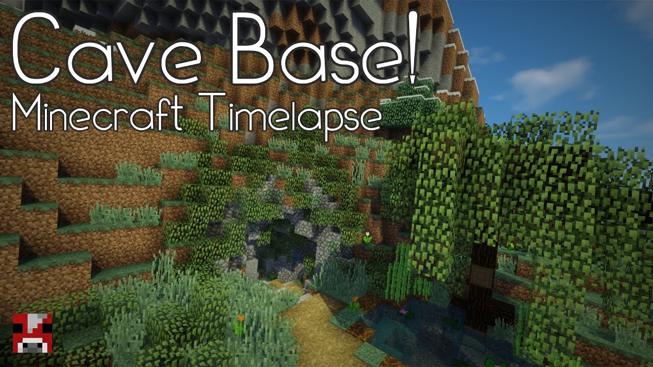 Minecraft Timelapse - CAVE BASE! (WORLD DOWNLOAD) - YouTube