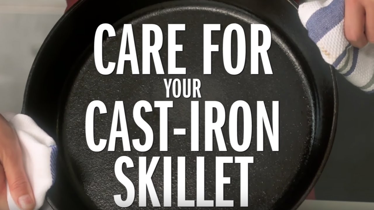 How to Clean a Cast-Iron Skillet | Food Network