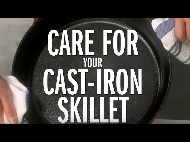 Watch The Best Way To Clean and Season a Cast Iron Skillet, Epicurious 101