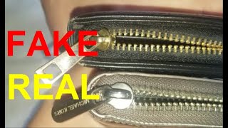 Real vs Fake Michael Kors purse. How to 