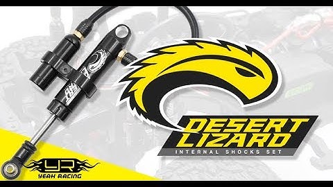 Construction Process | Yeah Racing 90mm Desert Lizard Piggyback Internal Spring RC Damper Pair!