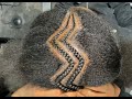 How to the perfect zig zag braids