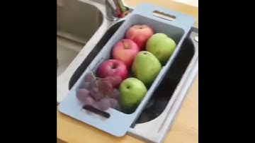 RỔ GÁC BỒN RỬA CHÉN XẾP GỌN ĐA NĂNG LOẠI LỚN CHÍNH HÃNG VIỆT NHẬT