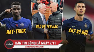 BẢN TIN 7\/11 | CHELSEA VÙI DẬP SPURS, SIR ALEX RA MẶT BẢO VỆ TEN HAG, HAALAND \\