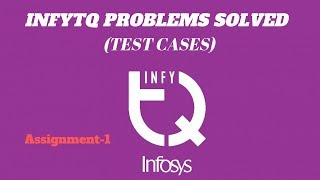 InfyTQ || Assignments | Assessment Solutions |pseudocode solved