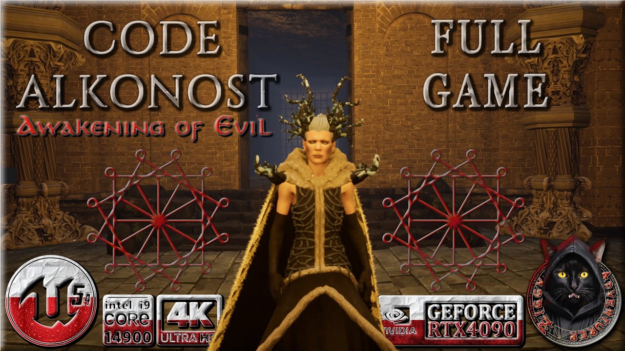 Code Alkonost: Awakening of Evil - Full Game (4K, 60fps RTX-4090)