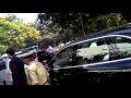 Salman khan arriving at chinnaswamy stadium,bangalore