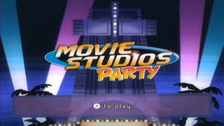 Movie Studios Party Wii Playthrough - Movies Based Minigames