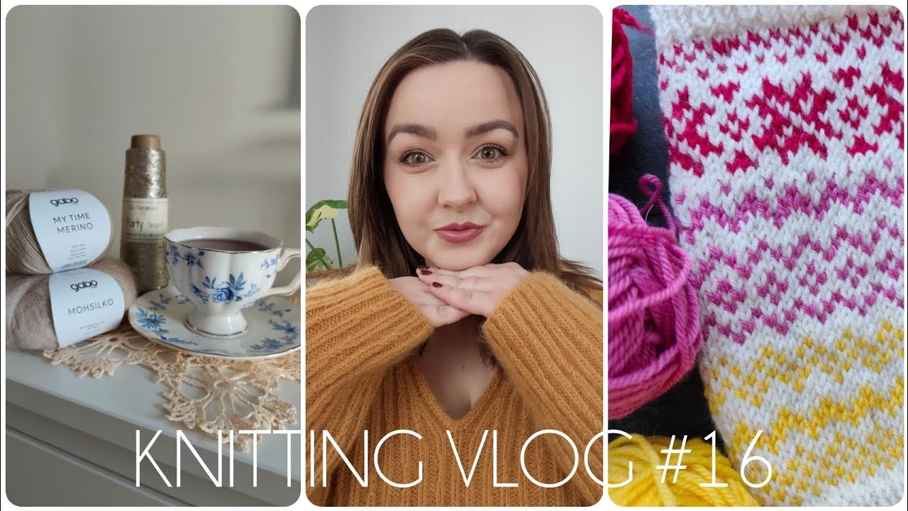 Testowałam wzór do książki Laine! 🤩 Żakardowy komin, teraz nikt mnie nie zatrzyma! 🤣 Zakupy! 🧶