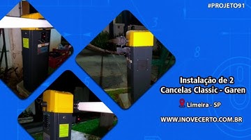 Cancela Eletrônica Automática Classic