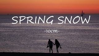 Spring snow -10CM-ost Love Runner