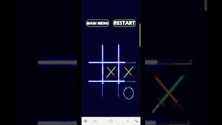 Tic Tac Toe Glow for android -Get it on Google Play screenshot 2