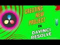 Creating New Project In DaVinci Resolve