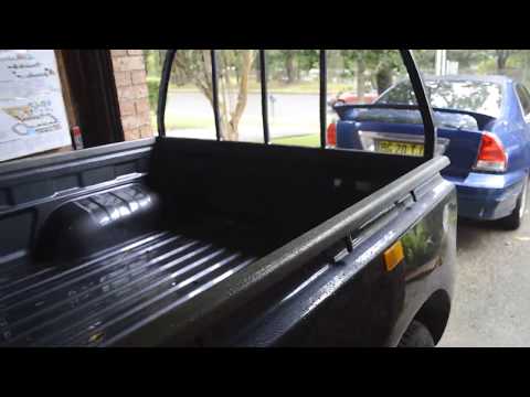 1971 home made trailer rebuild with Toyota Hilux tub: Part 5 Road worthy ready for rego.