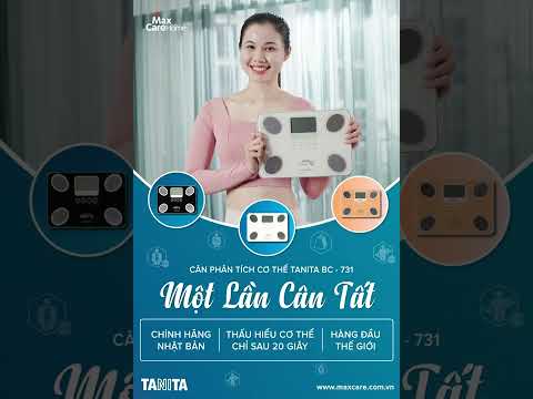 CÂN PHÂN TÍCH CHỈ SỐ CƠ THỂ TANITA BC-731 | MAXCARE HOME