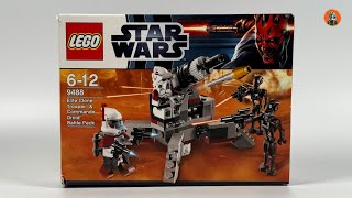 LEGO Speed Build | Star Wars 9488 Elite Clone Trooper & Commando Droid Battle Pack