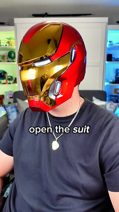 World’s Most Realistic Iron Man Helmet *NEW VERSION*