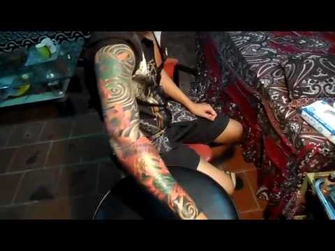 Video hình xăm cá chép mặt quỷ kín tay (TATTOO HIEU.DZI... - youtube