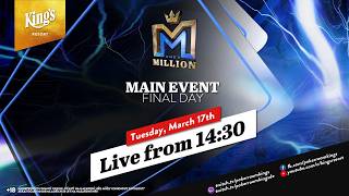 €1M GTD | 👑 Final Table of €250 King's Million NLH ME live from King's Resort! - 🎙 Christin & Aaron screenshot 3