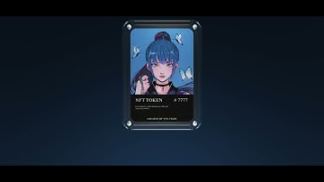 360 NFT Animation 3D NFT Card Animation | Stunning Motion Design Showcase