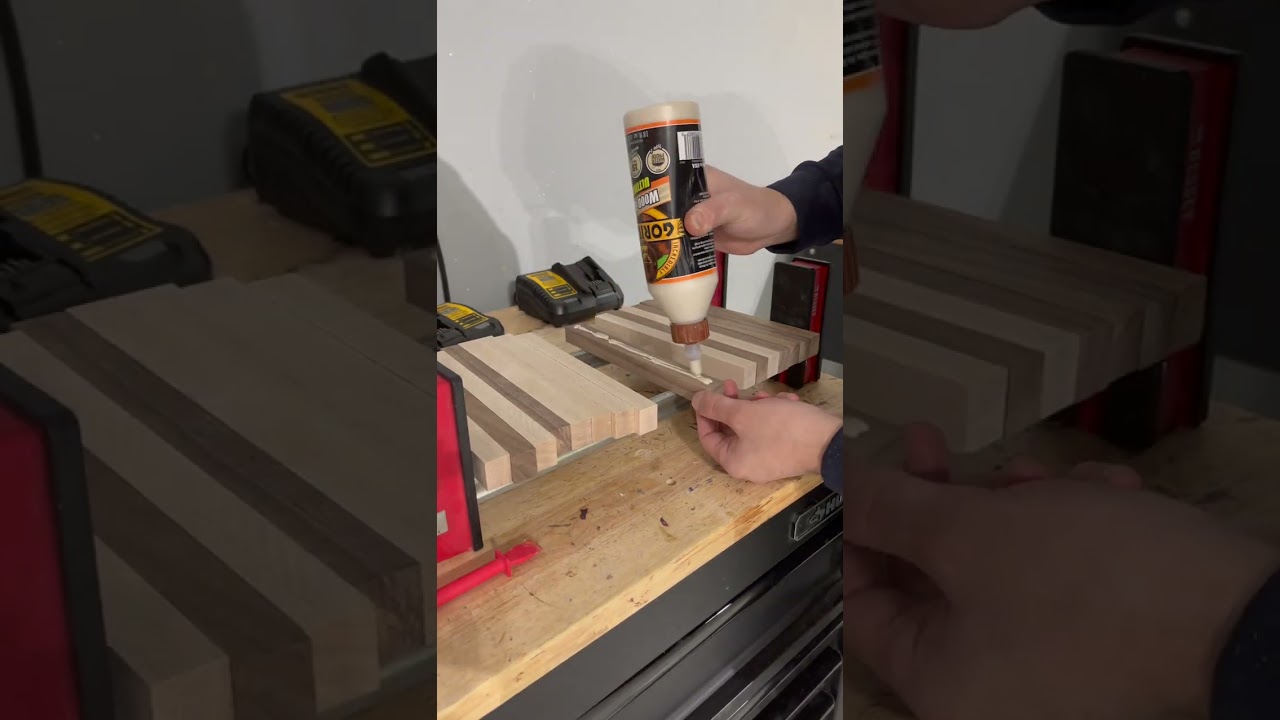 How to Make a Edge Grain Cutting Board - FAST