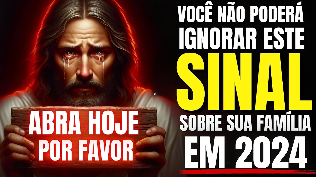 DEUS DIZ: FILHO, ESTOU TRAZENDO UMA SURPRESA PARA VOCÊ, MAS VOCÊ TERÁ QUE SABER HOJE!