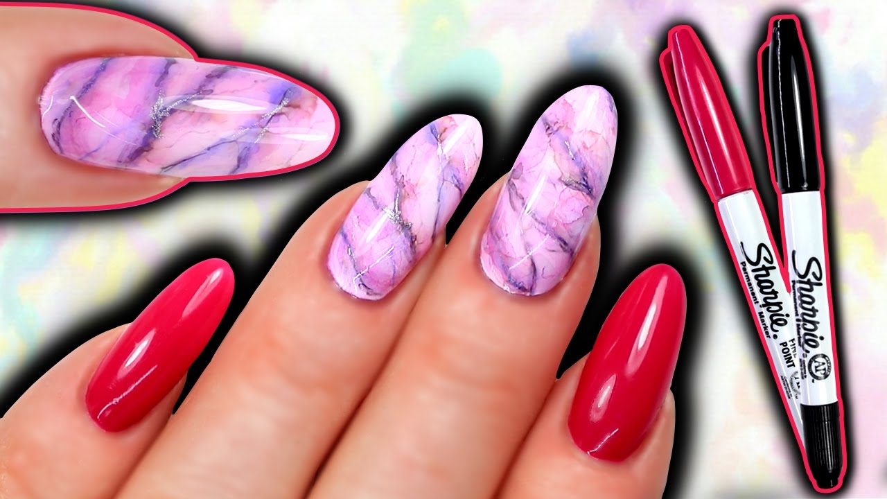 Sharpie Nail Art Flowers: Colorful and Vibrant Designs - wide 4