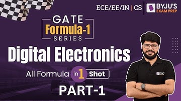 Digital Electronics Formulas | GATE Formula Revision | GATE EE/ECE/IN and CSE 2023 Exam