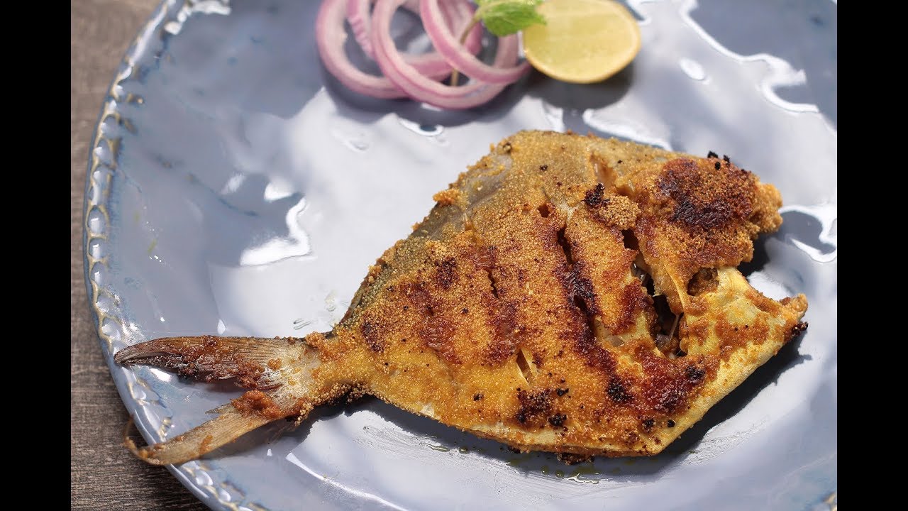 Fried Pomfret