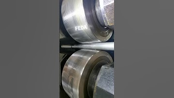 FEDA hydraulic thread rolling machine is a multi-functional cold extrusion forming machine tool.