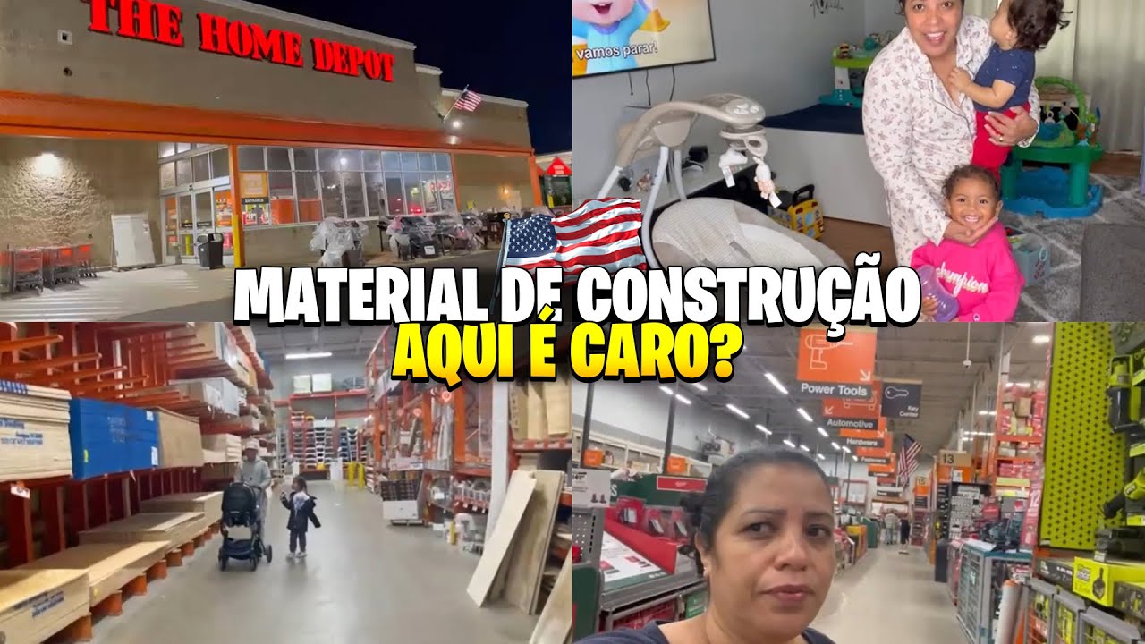 DAILY VLOG NOS EUA 🇺🇸 | FOMOS NA HOME DEPOT E MOSTREI OS PREÇOS DE TUDO  🛠️