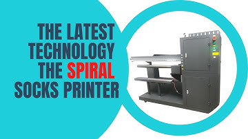 How to Custom Print Socks & Sleeves with UniPrint Spiral Socks Printer