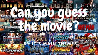 Guess the Marvel Movie/Series by their Main Theme