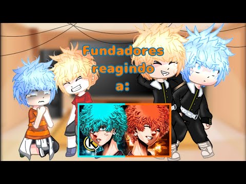 fundadores reagindo ao rap do Angry e Smiley {gêmeos ogros}