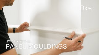 How to install panel mouldings? - Orac Installation Guide