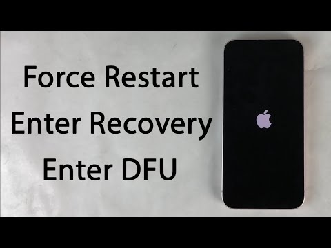 How To Force Restart, Enter Recovery & DFU Mode on iPhone 13