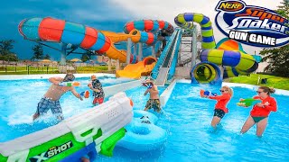 Nerf Gun Game SUPER SOAKER Edition! Water Park Battle Royal! screenshot 5