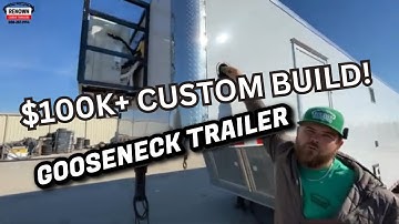 Gooseneck Cargo Trailer BEAST! – Fully Loaded & Custom Built!