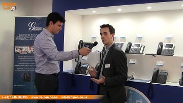 VoIPon interview Grandstream on the new GXP1600 IP Phones, GVC3200 and more @ CeBit 2015