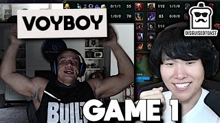 Tyler1 Reacts to Disguised Toast's Team Showmatch 1 [DSG vs Voyboy Scarra Dyrus Shiphtur Imaqtpie]
