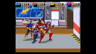 X-Men: The Arcade Game (Konami) (1992) Full Playthrough
