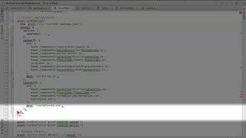 533. How to minifiy JavaScript with Grunt and Uglify